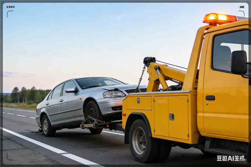 铜梁区拖车救援电话【案例】